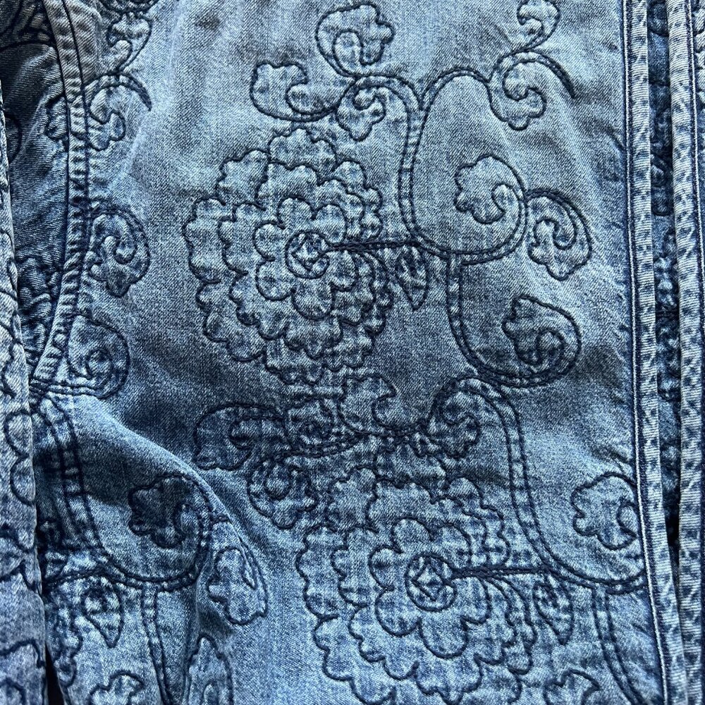Lucky Brand Floral Quilted Kimono - Picture 8 of 10